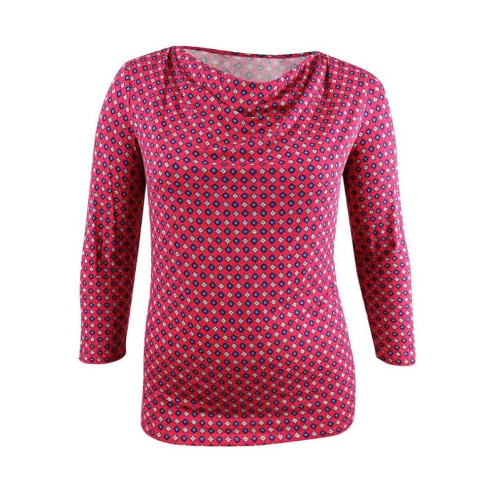Weekend Max Mara Women's Printed Top (S, Pink Print)